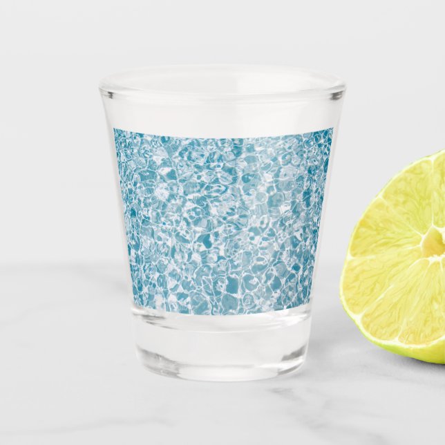 Rippling Water Shot Glass (Front)
