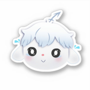 Riri Cry Cute Sticker 