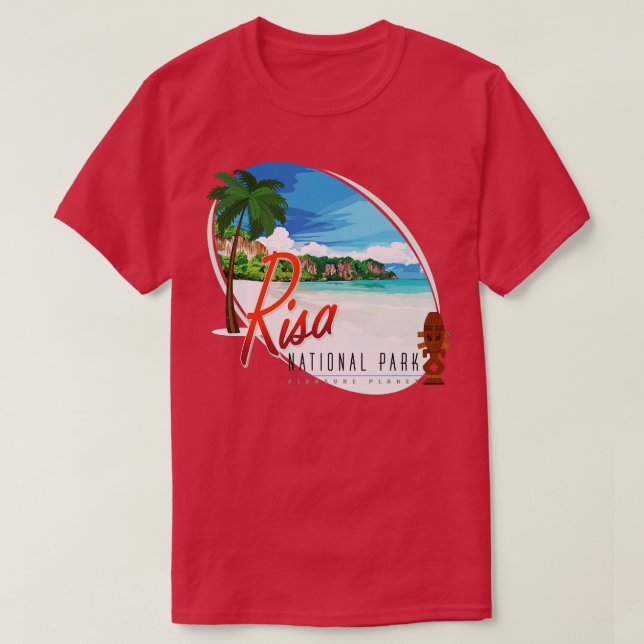 Risa National Park T-Shirt (Design Front)