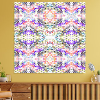 Riscos Coloridos Canvas Print