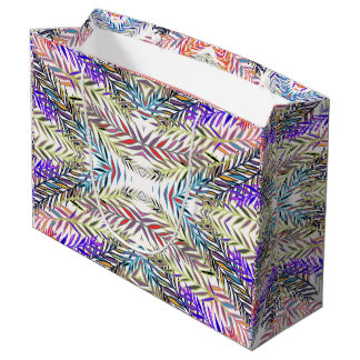 Riscos Coloridos Large Gift Bag