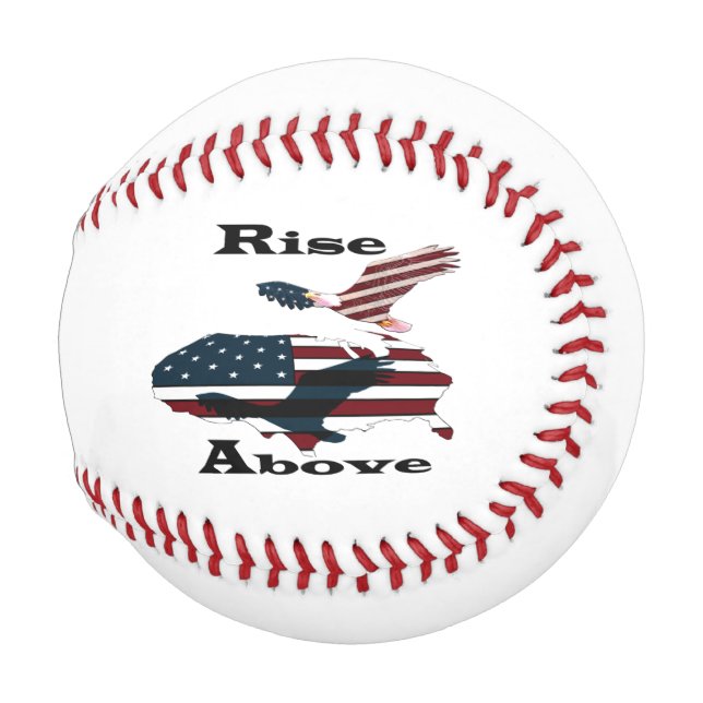 Rise above  baseball (Front Right)