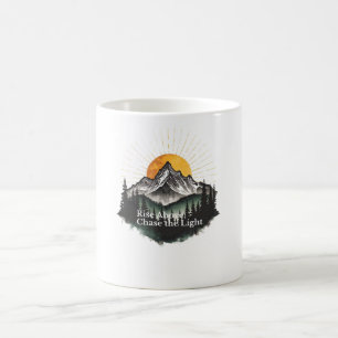 Rise Above, Chase the Light Coffee Mug