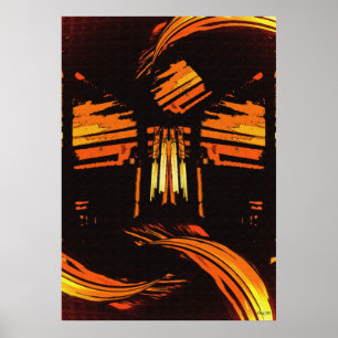 Rise Above Digital Art Poster