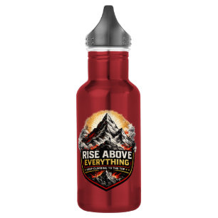 Rise Above Everything Motivational 532 Ml Water Bottle