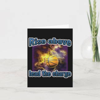 Rise Above Lead The Charge  Card