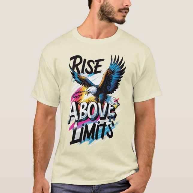 Rise Above Limits Eagle T-Shirt (Front)