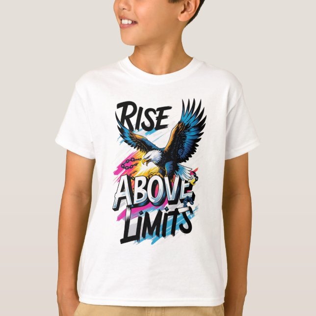 Rise Above Limits Eagle T-Shirt (Front)