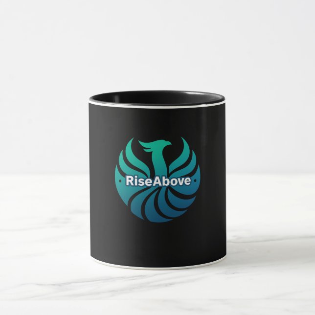 Rise Above – Morning Strength Mug (Center)