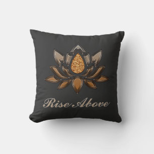 Rise Above, Motivational Quote Cushion