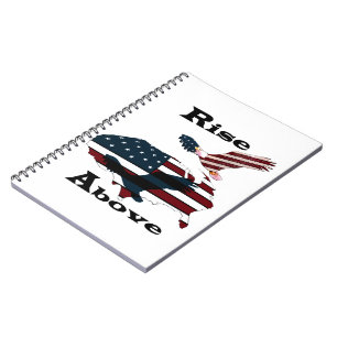 Rise above  notebook