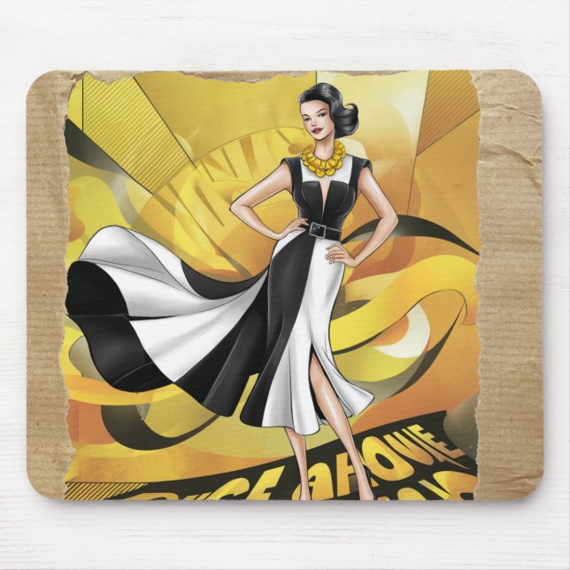 Rise above, shine on- mouse mat (Front)