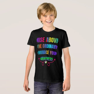 Rise Above the Ordinary Embrace your Greatness  Tri-Blend Shirt