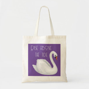 Rise above the tide tote bag
