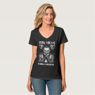 Rise Above – Women Are Warriors Empowerment Art T-Shirt