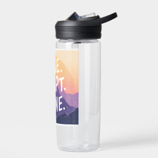Rise Adapt Shine - Inspirational Mountain Sunrise Water Bottle