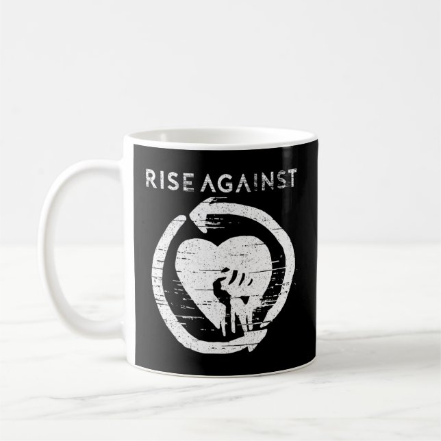 Rise Against - Heartfist - Official Merchandise Coffee Mug (Left)