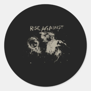 Rise Against Official Merchandise Sufferer The Wit Classic Round Sticker