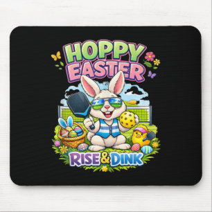 Rise And Dink Pickleball Player Easter – Funny Cut Mouse Mat