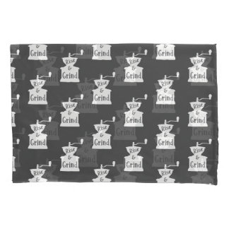 Rise and Grind Coffee Pillowcase