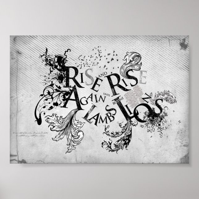 Rise and Rise Again Poster (Front)