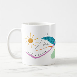Rise and Shine Abstract Art Coffee Mug