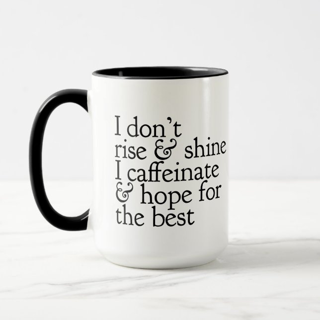 Rise and Shine Coffee Mug (Left)