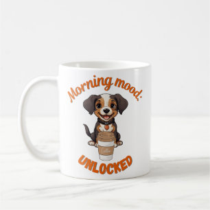Rise and Shine – Coffee & Puppy Instant Download Coffee Mug