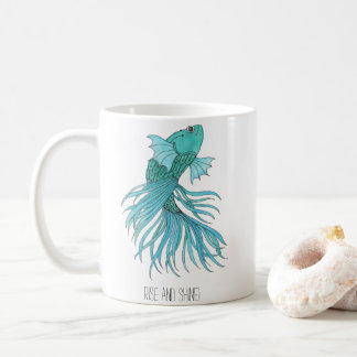 Rise and Shine Fish Mug