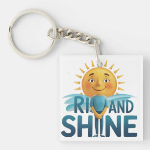 Rise and Shine Key Ring