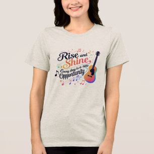 Rise and Shine Music Tee – Colour Your Day