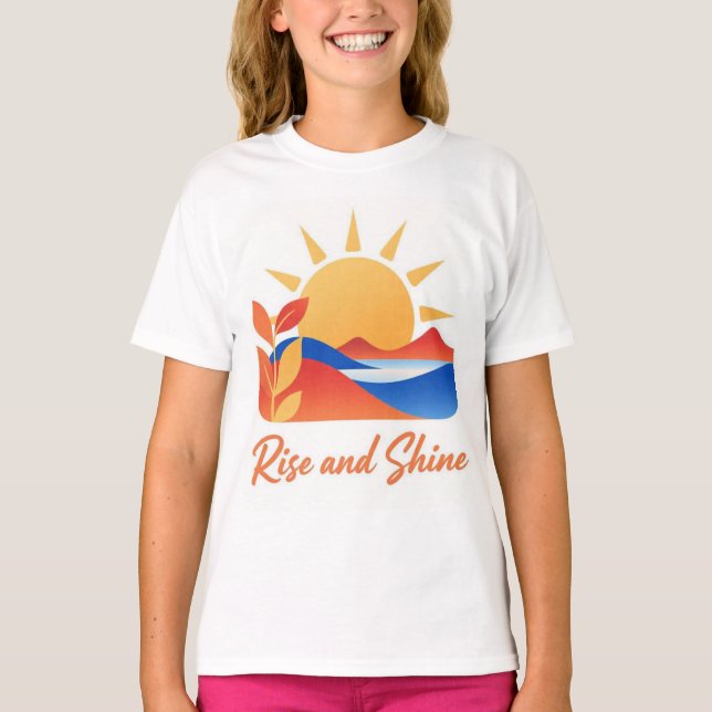 Rise and Shine: Nature’s Awakening T-Shirt (Front)