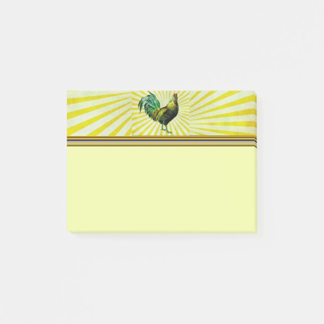 Rise and Shine Post-It Notes (Front)