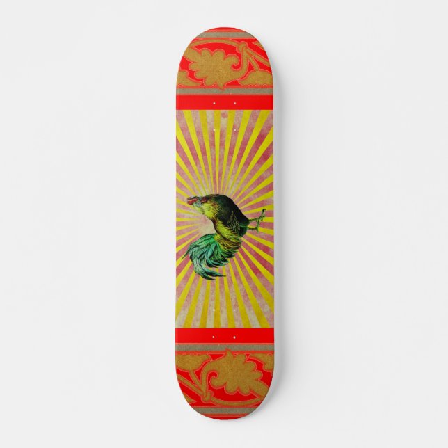 Rise and Shine Skateboard (Front)