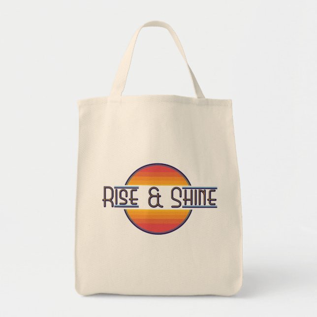 Rise and Shine Tote Bag (Front)