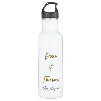 Rise and Thrive Thermal Water Bottle