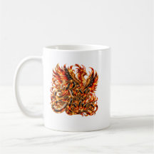 Rise From Ashes Phoenix Coffee Mug
