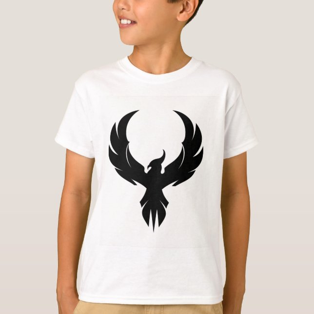 Rise from Ashes: Phoenix T-Shirt Designs (Front)