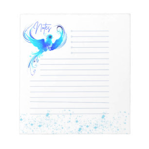 Rise From the Ashes Phoenix Notepad