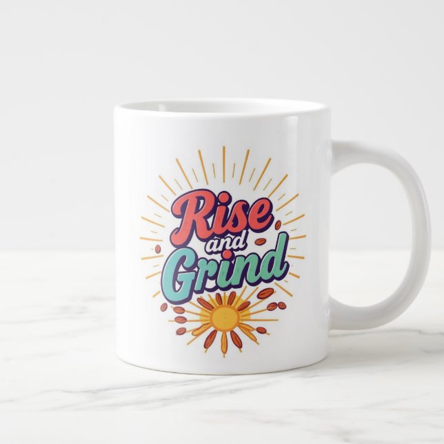 Rise  -  giant coffee mug (Right)