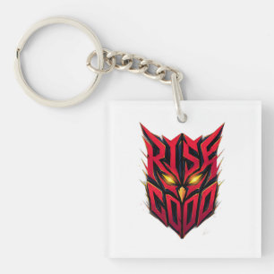 Rise God Owl Mask T-Shirt Key Ring
