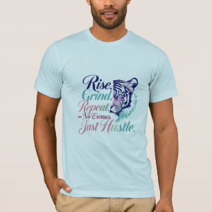 Rise. Grind. Hustle. – Fire Spirit Premium Men’s T-Shirt