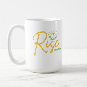 Rise. Hustle. Repeat. – Morning Motivation Coffee Mug
