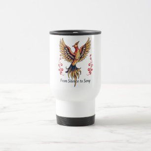 Rise in Resonance – From Silence to Song Travel Mug