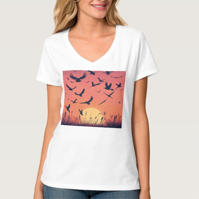 Rise in Silence T-Shirt (Front)