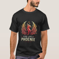 Rise Like a Phoenix – Bold Motivational Logo