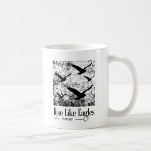 Rise Like Eagles – Isaiah 40:31 Coffee Mug