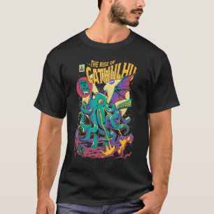Rise Of Ca T Hulhu Cat Kitty Cute Animal Magical L T-Shirt