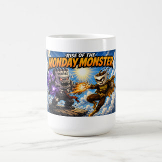 Rise of the Monday Monster – Espresso Enforcer Coffee Mug