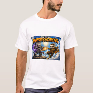 Rise of the Monday Monster – Espresso Enforcer T-Shirt